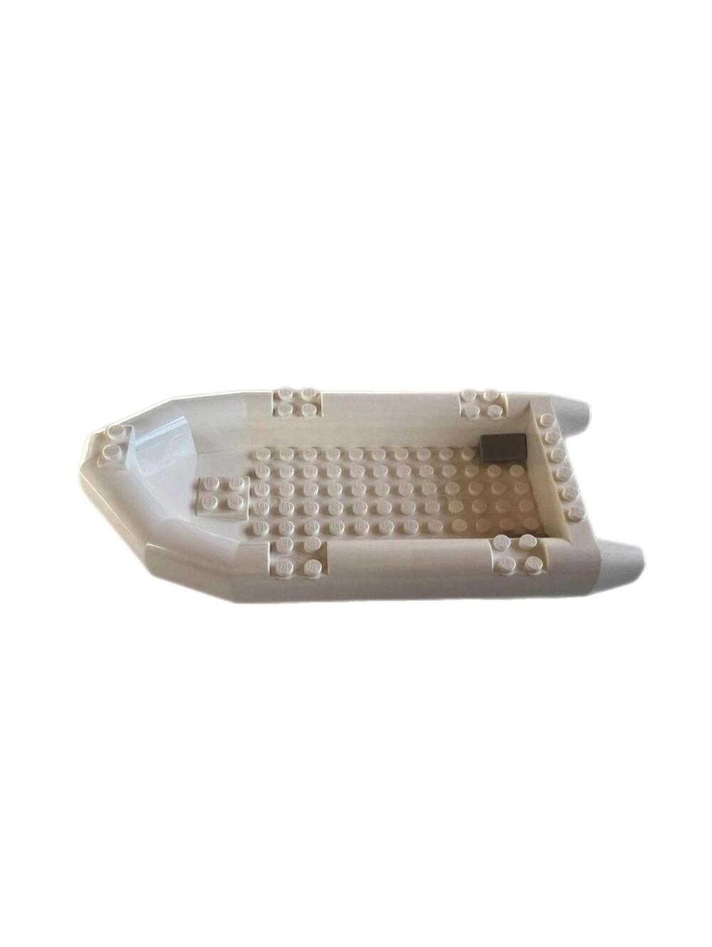 1x Lego Boat EUC Inflatable Boat in Cream